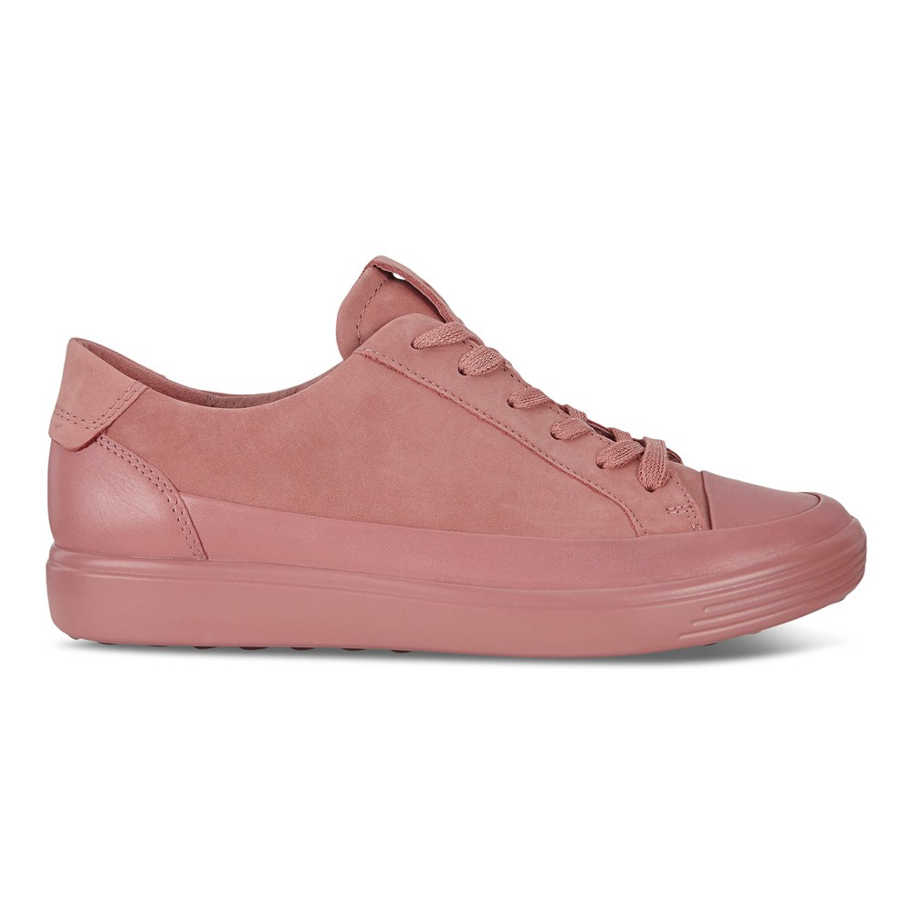 ECCO Womens Sneakers Pink - Soft 7 - RGE-384620